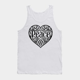 Peace Heart Tank Top